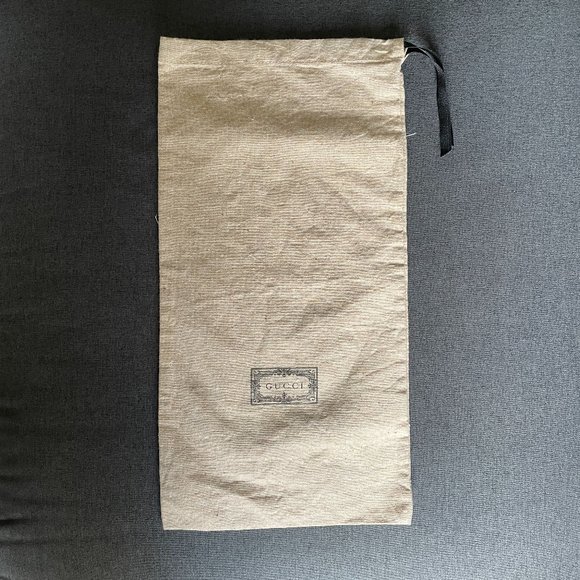 GUCCI Dust Cover Bag 8.5” x 16.5” Inches with Drawstring - Picture 1 of 7